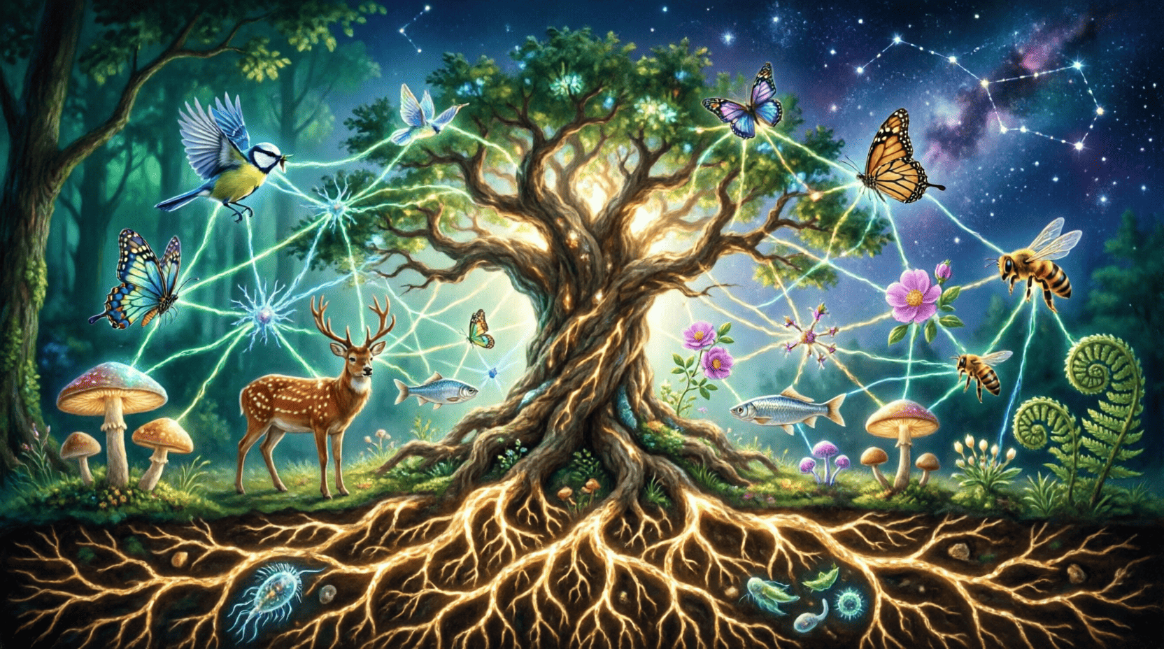 La naturaleza es una red de vida